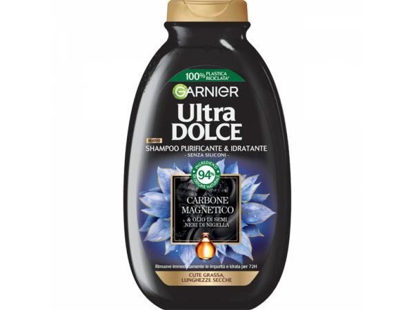 shampoo ultra dolce charcoal ml.250